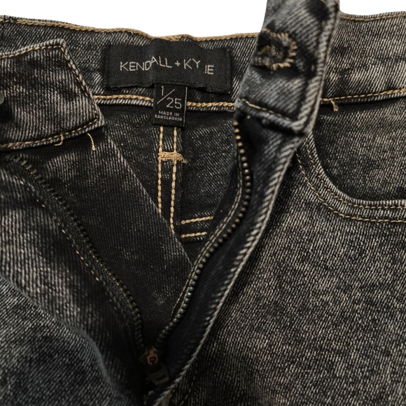 Women's Black Denim Shorts (New) - Picture 5 of 7